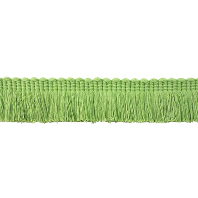 Small Ruche Fringe Trim - Green