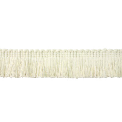 Small Ruche Fringe Trim - Cream