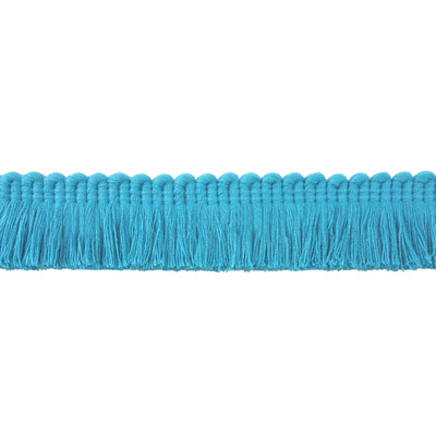 Small Ruche Fringe Trim - Petrol