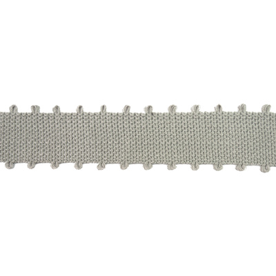 Picot Braid Trim 40mm - Grey