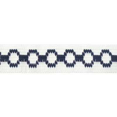Braid, Link 50mm - White/Navy