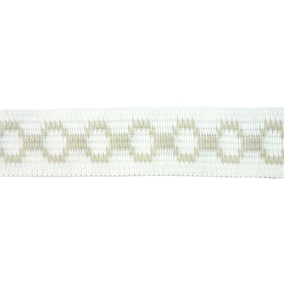 Braid, Link 50mm - White/Linen
