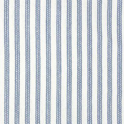 Adriatic Fine Stripe Cotton Fabric - Denim