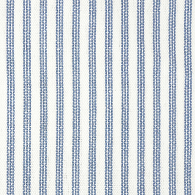 Adriatic Fine Stripe Cotton Fabric - Denim