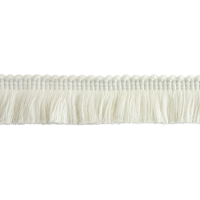 Small Ruche Fringe Trim - Ivory