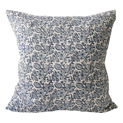 Walter G Krabi Azure Linen Cushion - 55cm