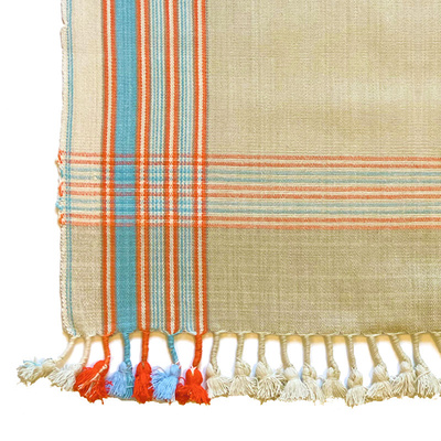 Tribal Throw, Linen - 150 x 225cm
