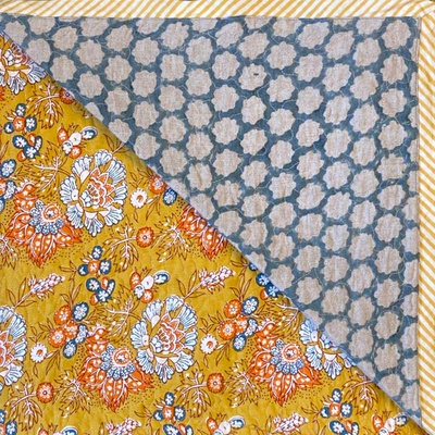 Marigold Quilt, 240 x 260cm