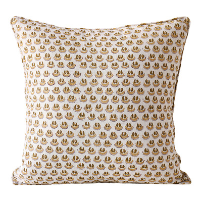Walter G Cadiz Saffron Linen Cushion - 50cm