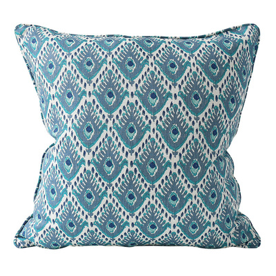 Walter G Tashkent Azure Linen Cushion - 50cm