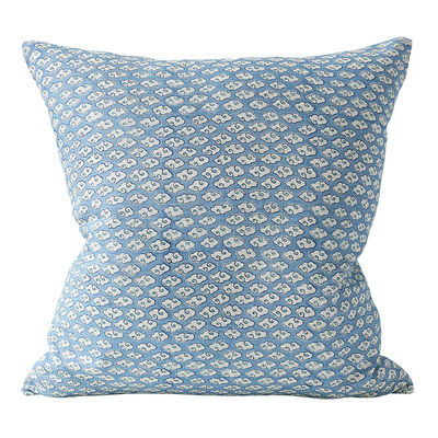 Walter G Kumo Azure Linen Cushion - 50cm