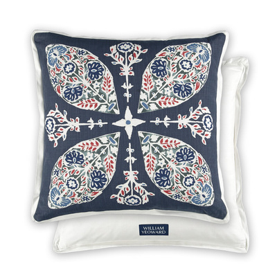 William Yeoward Merida Rouge Cushion - 50cm