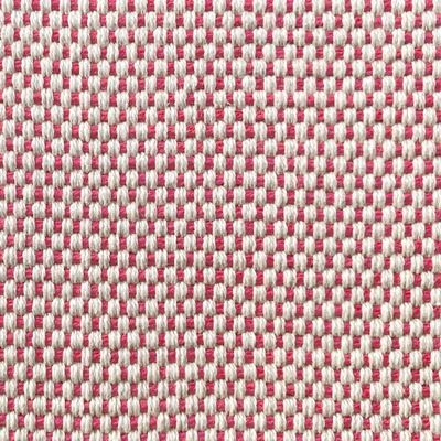Hopsack Heavy Basket Weave Cotton Fabric - Hibiscus