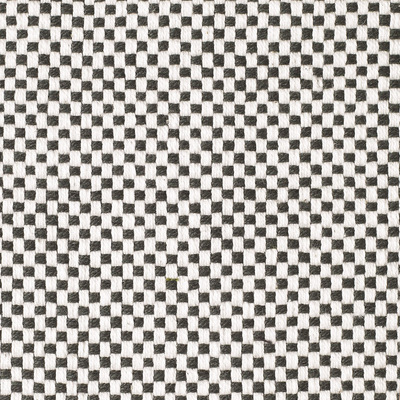 Hopsack Heavy Basket Weave Cotton Fabric - Charcoal White