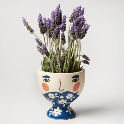 Jones & Co Albert Vase - Blue