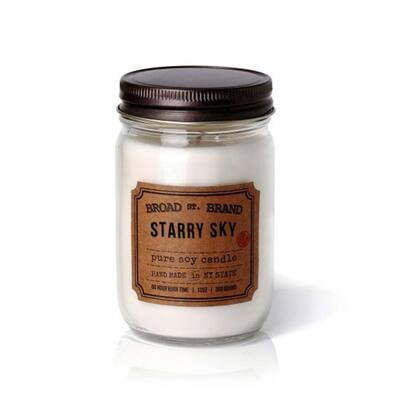 Broad Street Candle - Starry Sky