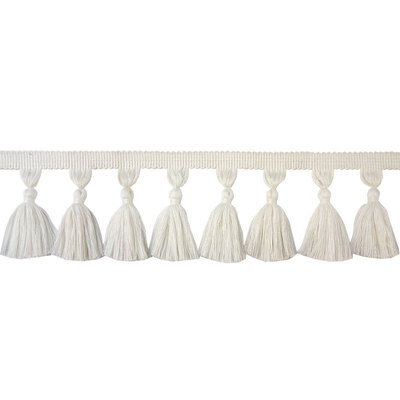 Tassel Fringe Trim - Bone