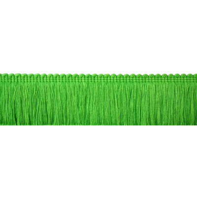 Long Ruche Fringe Trim - Forest