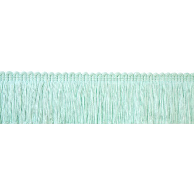 Long Ruche Fringe Trim - Light Blue