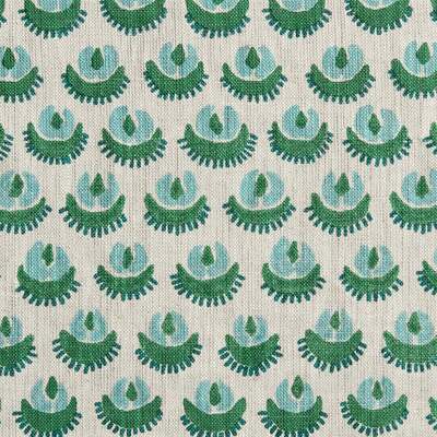 Walter G Cadiz Linen Fabric - Emerald
