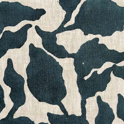 Walter G Flores Linen Fabric - Pacific Blue
