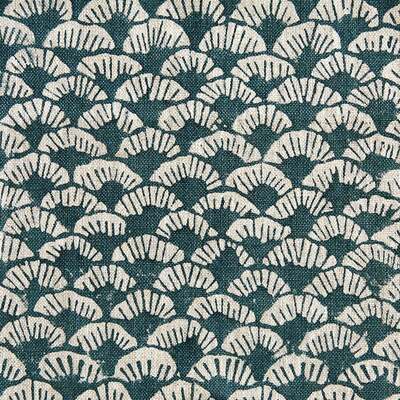 Walter G Sensu Linen Fabric - Pacific Blue