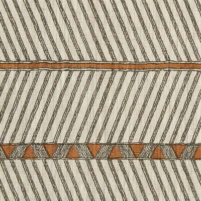 Walter G Zanzibar Linen Fabric - Rust