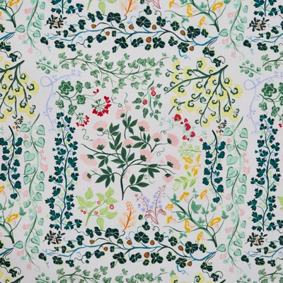 Anna Spiro Flower Field Belgian Linen Fabric - Summer