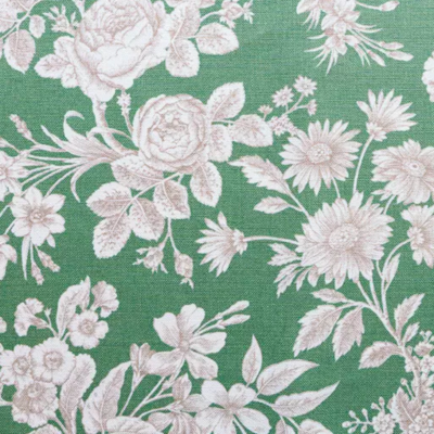 Anna Spiro Chloe Linen Fabric - Green