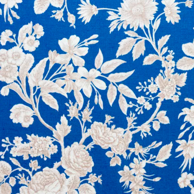 Anna Spiro Chloe Linen Fabric - Blue