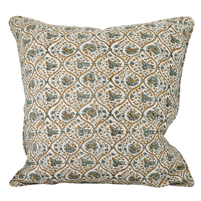 Walter G Trellis Saffron Linen Cushion - 50cm
