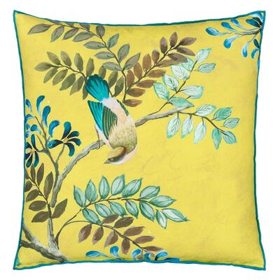 Designers Guild Porcelaine de Chine Alchemilla Linen Cushion - 55cm