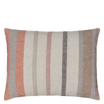 Designers Guild Brera Corso Brick Linen Cushion - 60cm x 45cm