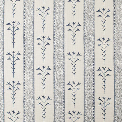 Cloth & Print Co Assam Stripe Linen Fabric - India Ink