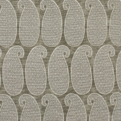 Cloth & Print Co Pukka Paisley Linen Fabric - Husk