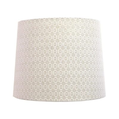 Maisie White On Natural Empire Lampshade - 38cm x 33cm x 30cm