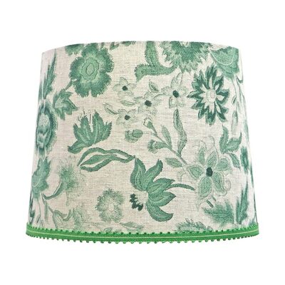 Micky's Crewel Forest Empire Lampshade with Trim - 36cm x 30cm x 28cm