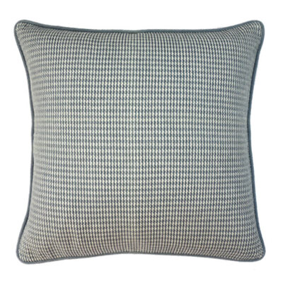 Rover Check Storm with Barmer Storm Piping Cushion Cover - Various Sizes