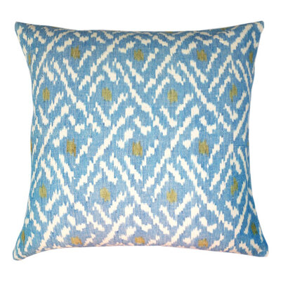 Jali Turquoise Unpiped Cushion Cover - Various Sizes