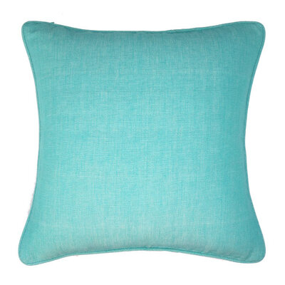 Ruff Tourmaline Piped Cushion Cover - Various Sizes