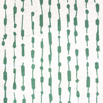 Reed Cotton Fabric - Forest