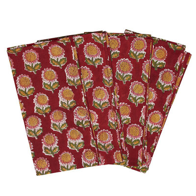 Sunflower Napkins - Set of 4