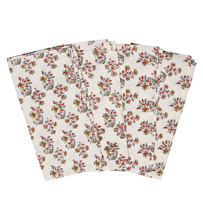 Native Parrot Napkins - Set of 4