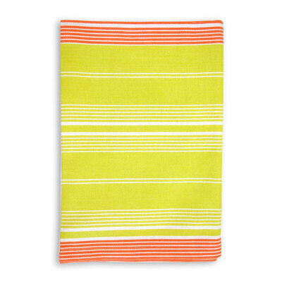 Basra Tea Towel - Citrus/Tangerine