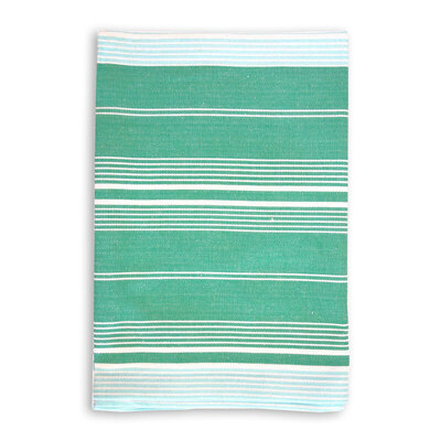Basra Tea Towel - Emerald/Aqua