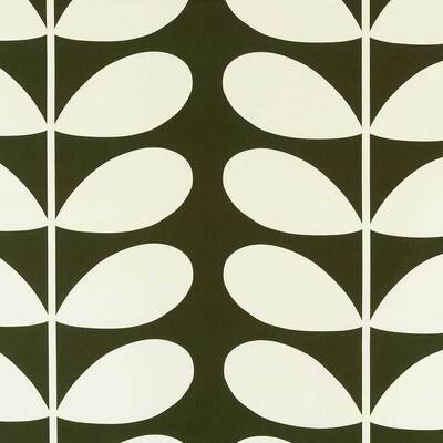 Orla Kiely Giant Stem 100% Cotton Fabric - Khaki