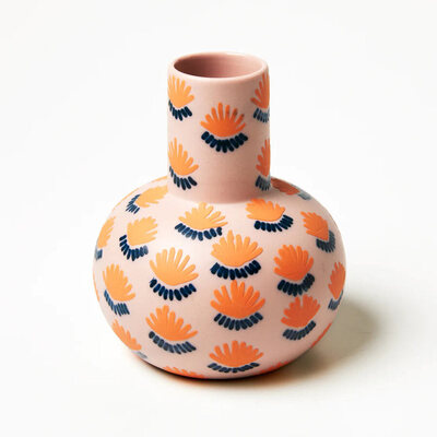 Jones & Co Happy Vase Kiwi