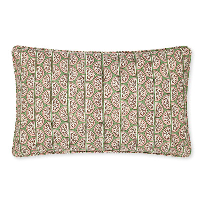 Walter G Burano Peony Linen Cushion - 35cm x 55cm