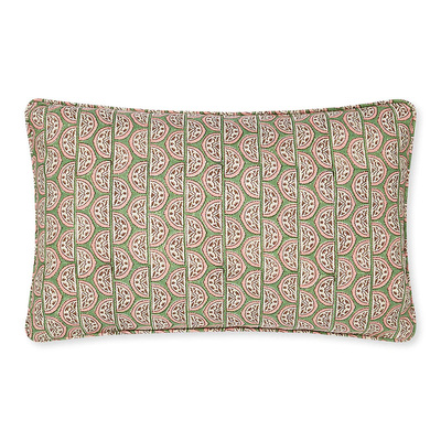 Walter G Burano Peony Linen Cushion - 35cm x 55cm