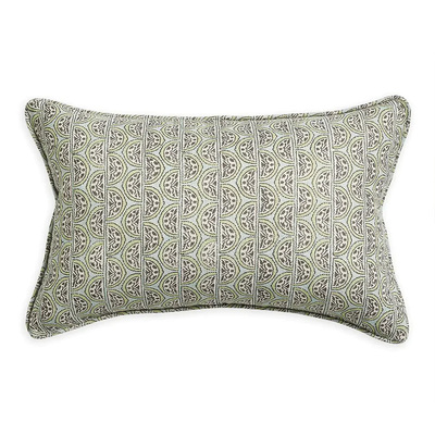 Walter G Burano Wasabi Linen Cushion - 35cm x 55cm